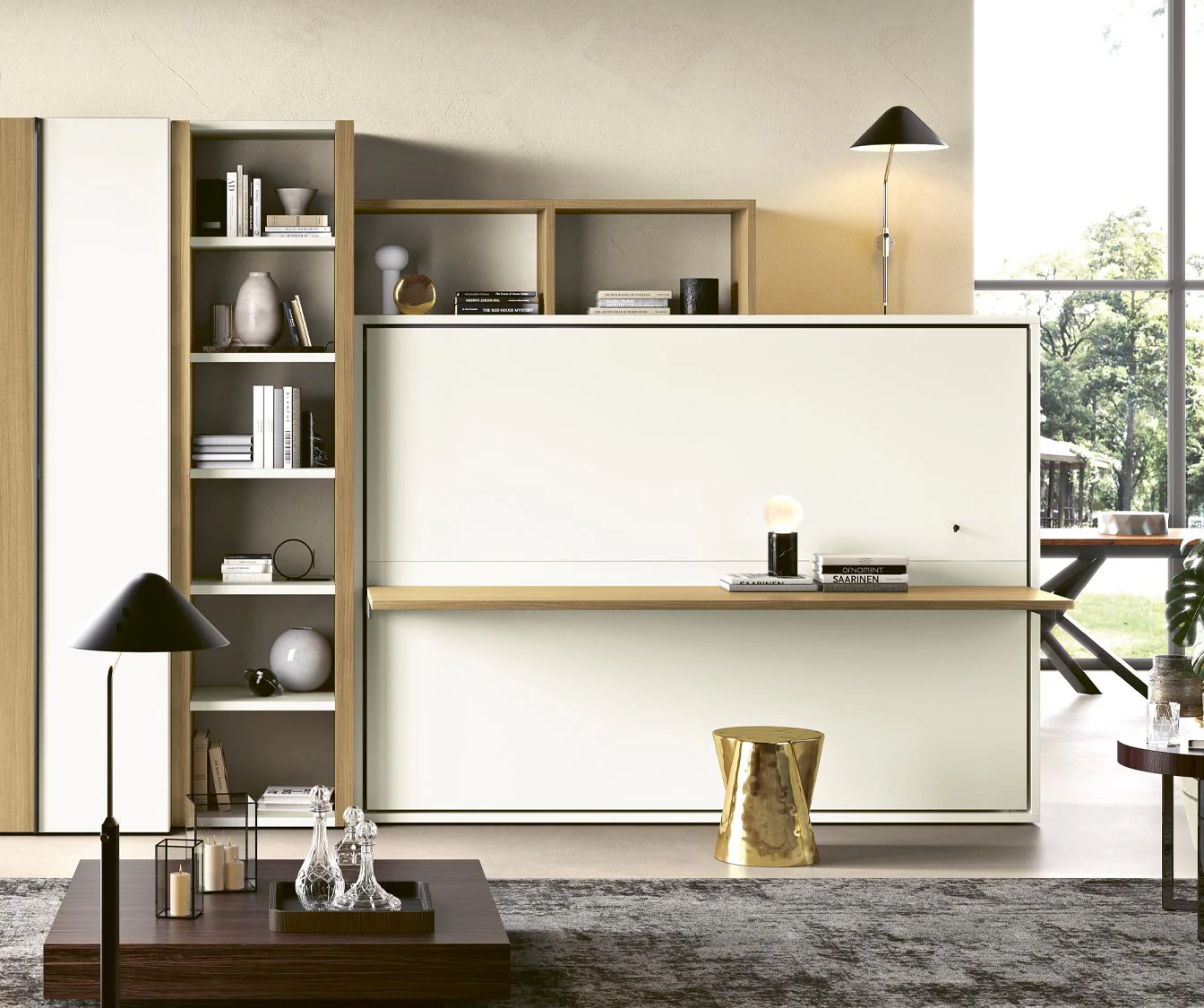LUCY BUREAU Mélaminé Blanc - Image 6