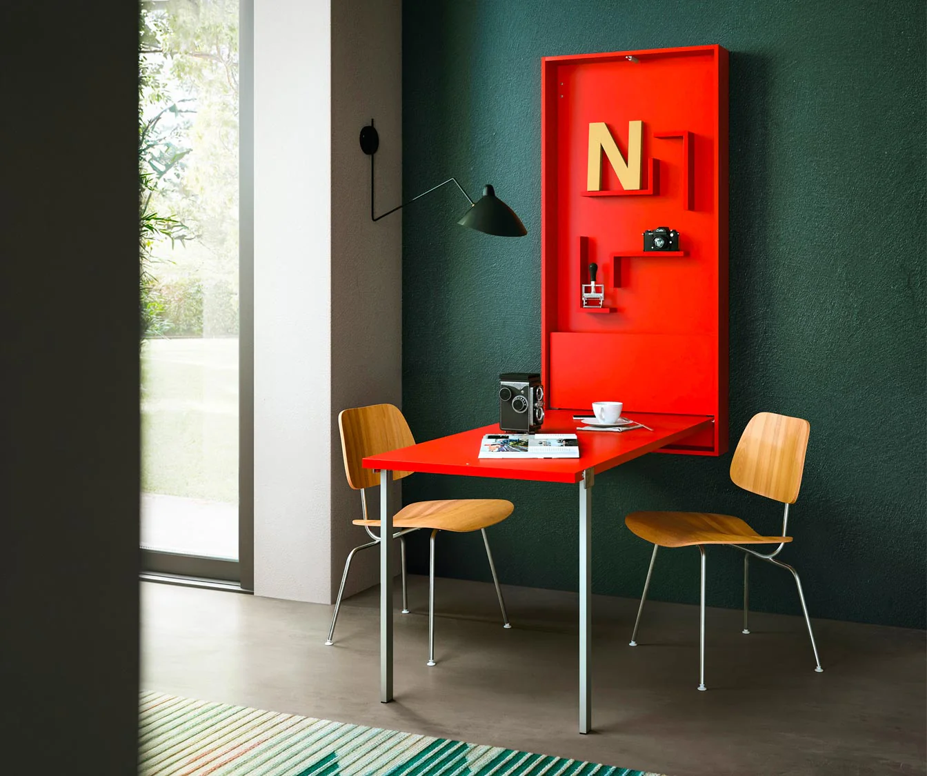 Bureau WALLY +50 coloris & matériaux - Image 7