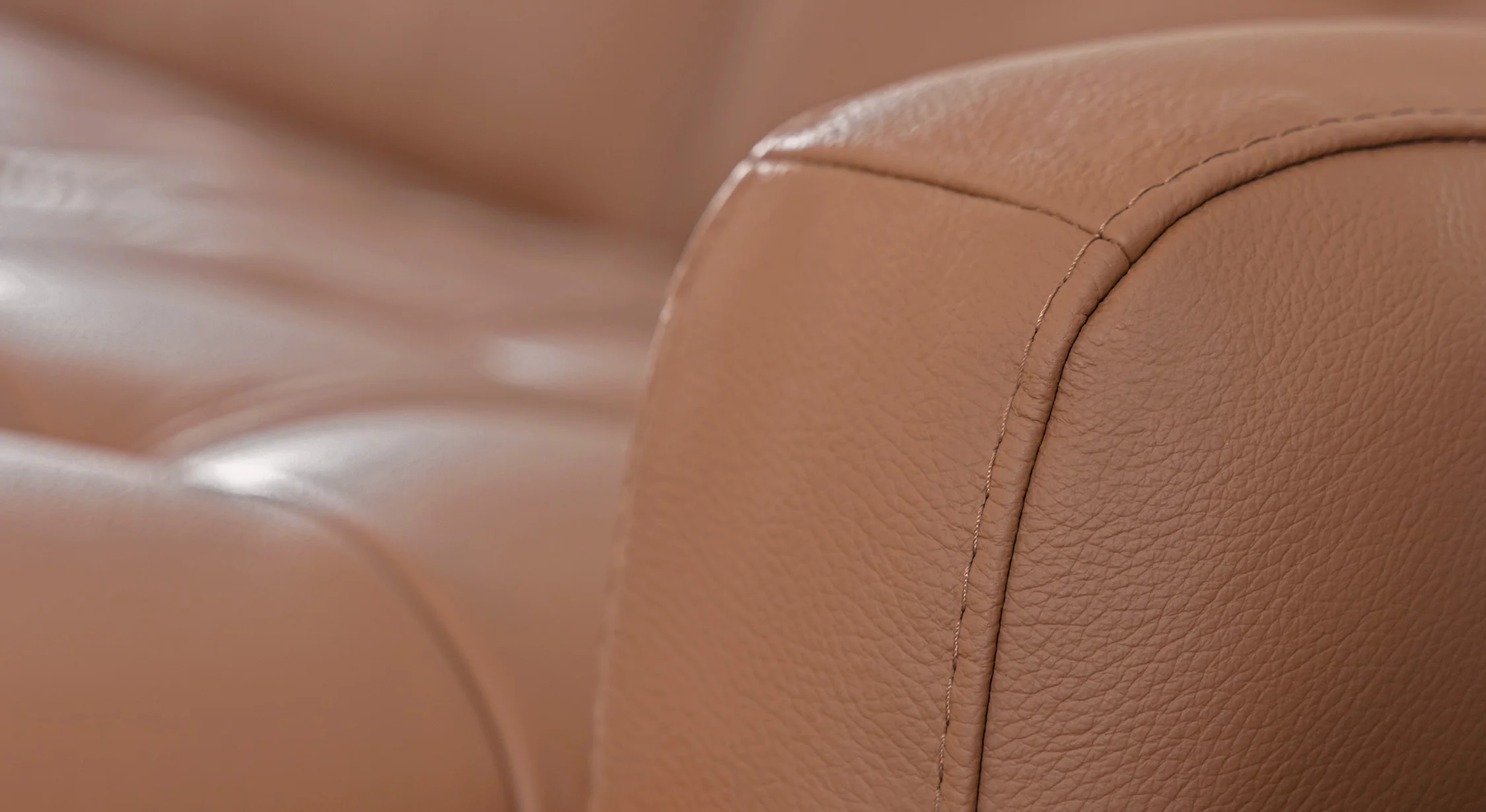 CLARK Angle Cuir Sidney Cognac - Image 3