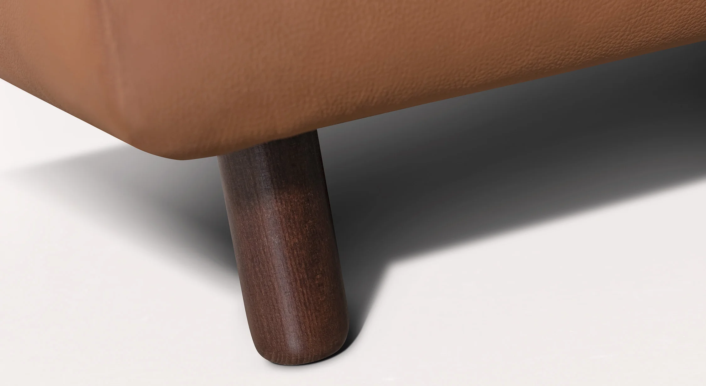 CLARK Angle Cuir Sidney Cognac - Image 8