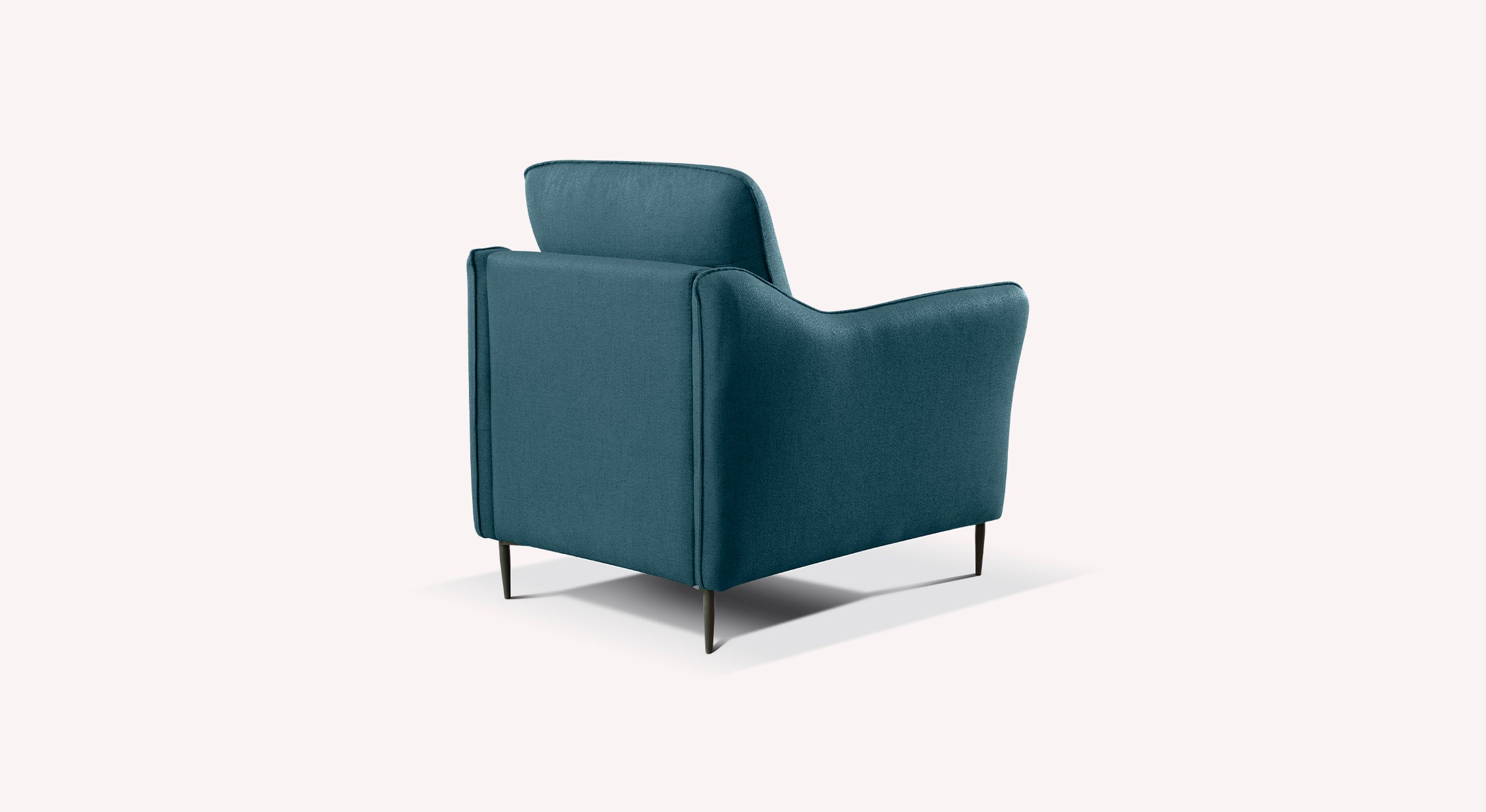 Fauteuil BOGART Foster Bleu Ocean - Image 3