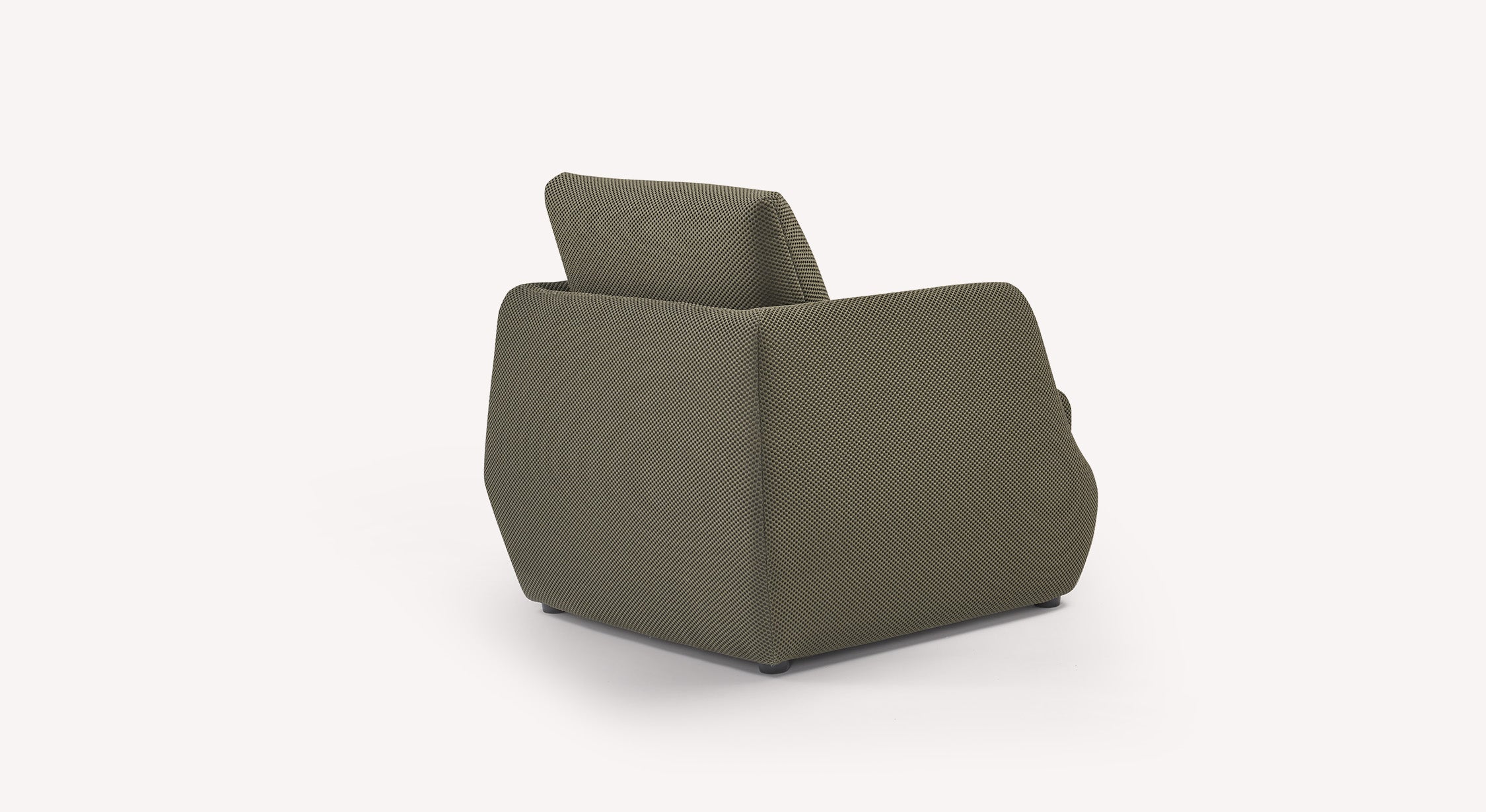 Fauteuil LUZ Vulcano Kaki - Image 4