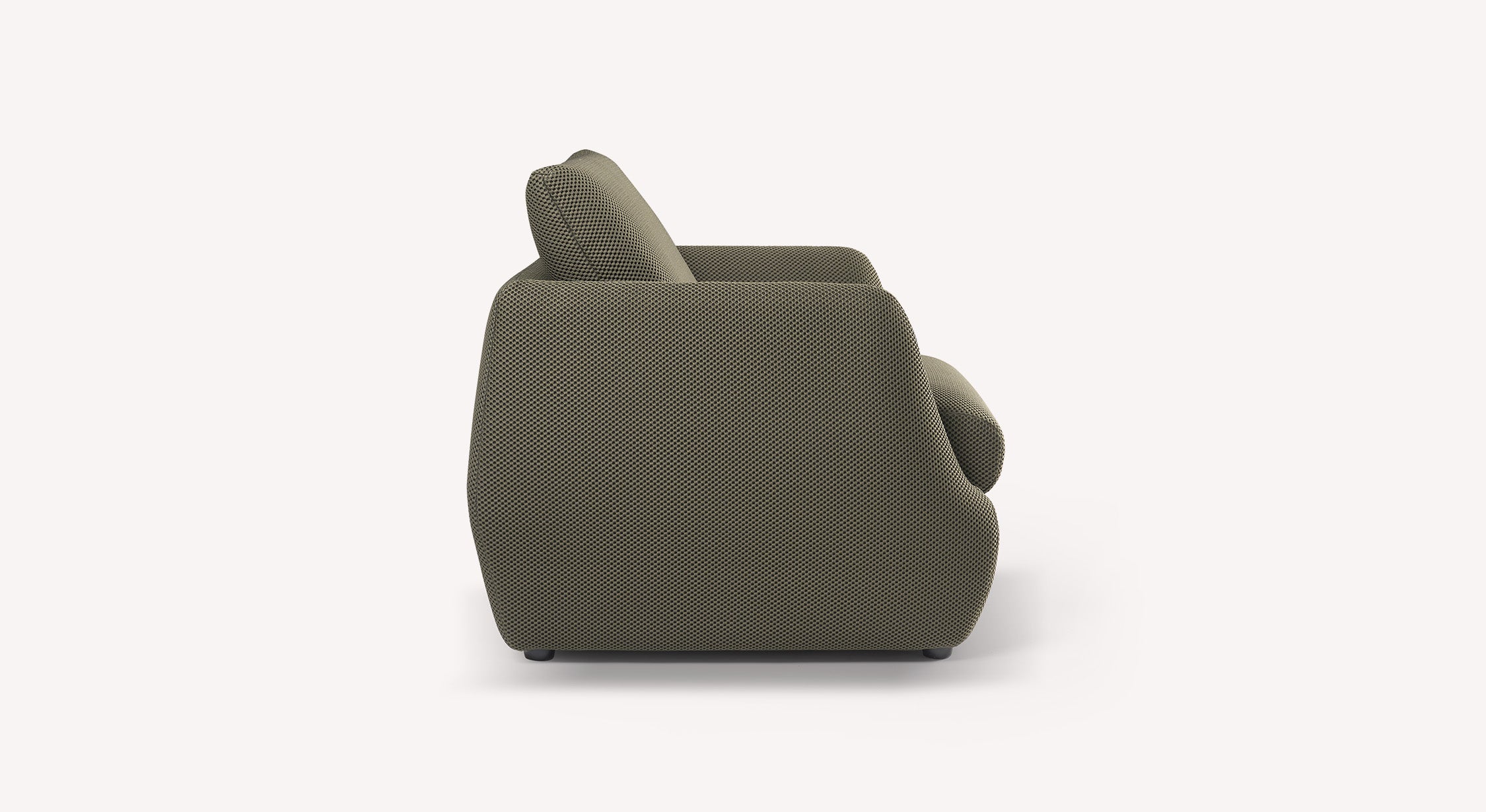 Fauteuil LUZ Vulcano Kaki - Image 5