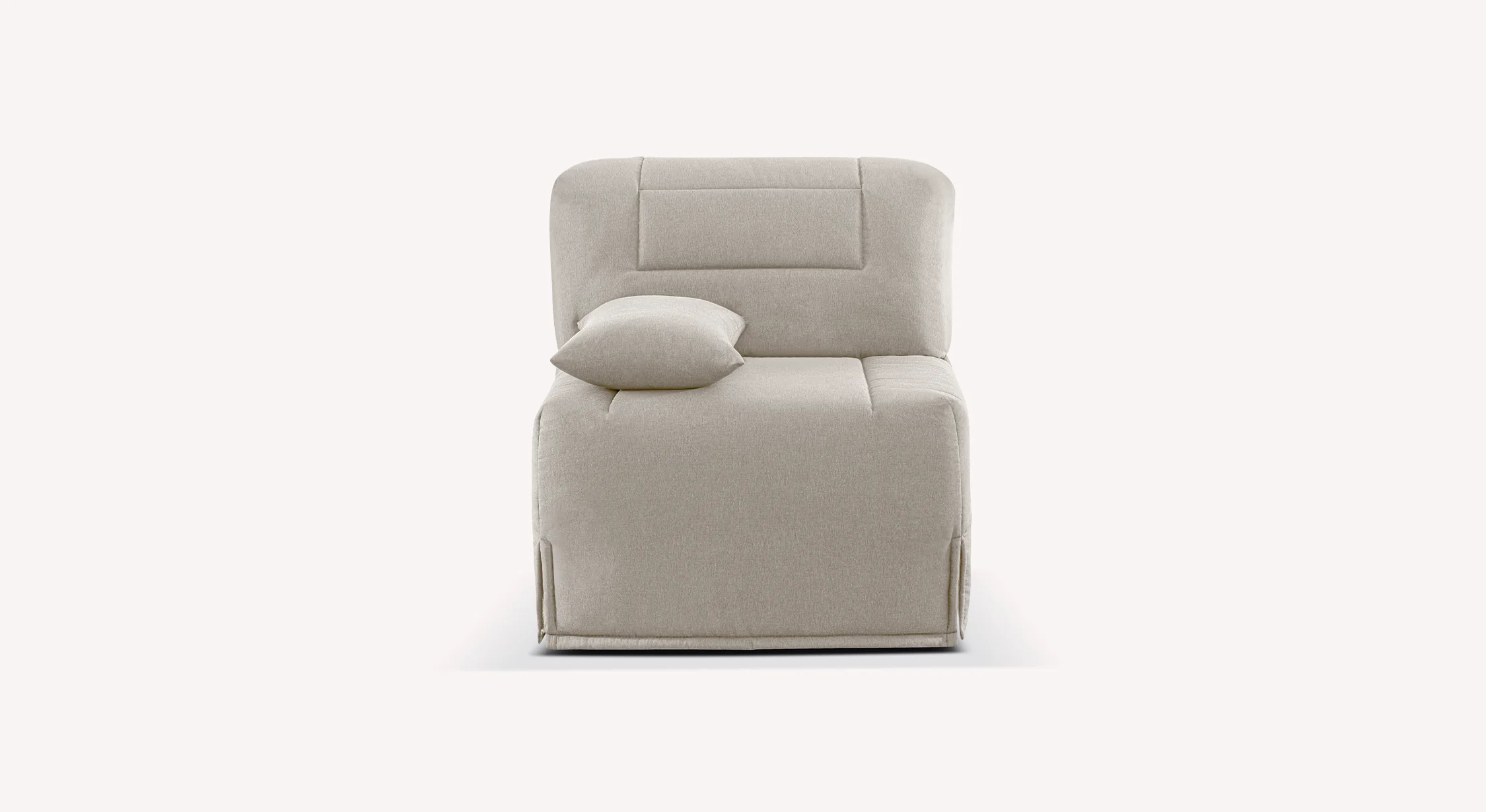 Fauteuil SIMONE Preston Gris clair - Image 4