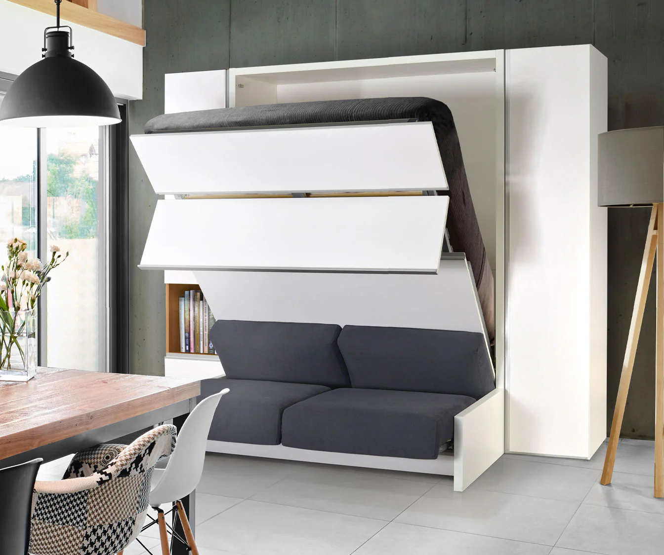 KETIAM SOFA Mélaminé Blanc - Image 15