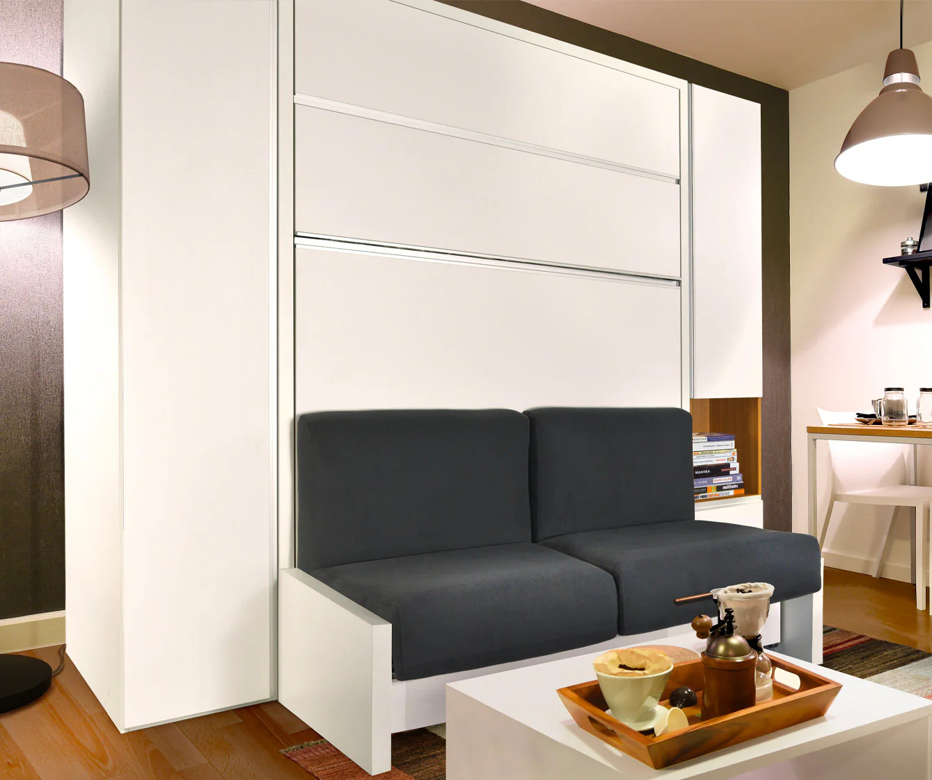 KETIAM SOFA Mélaminé Blanc - Image 16