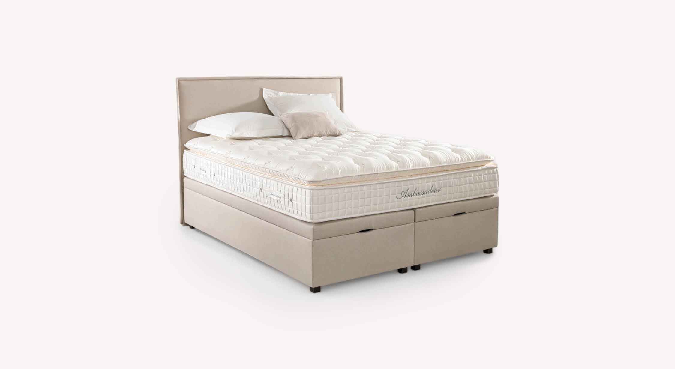 Lit coffre OUESSANT Luca Beige - Image 5