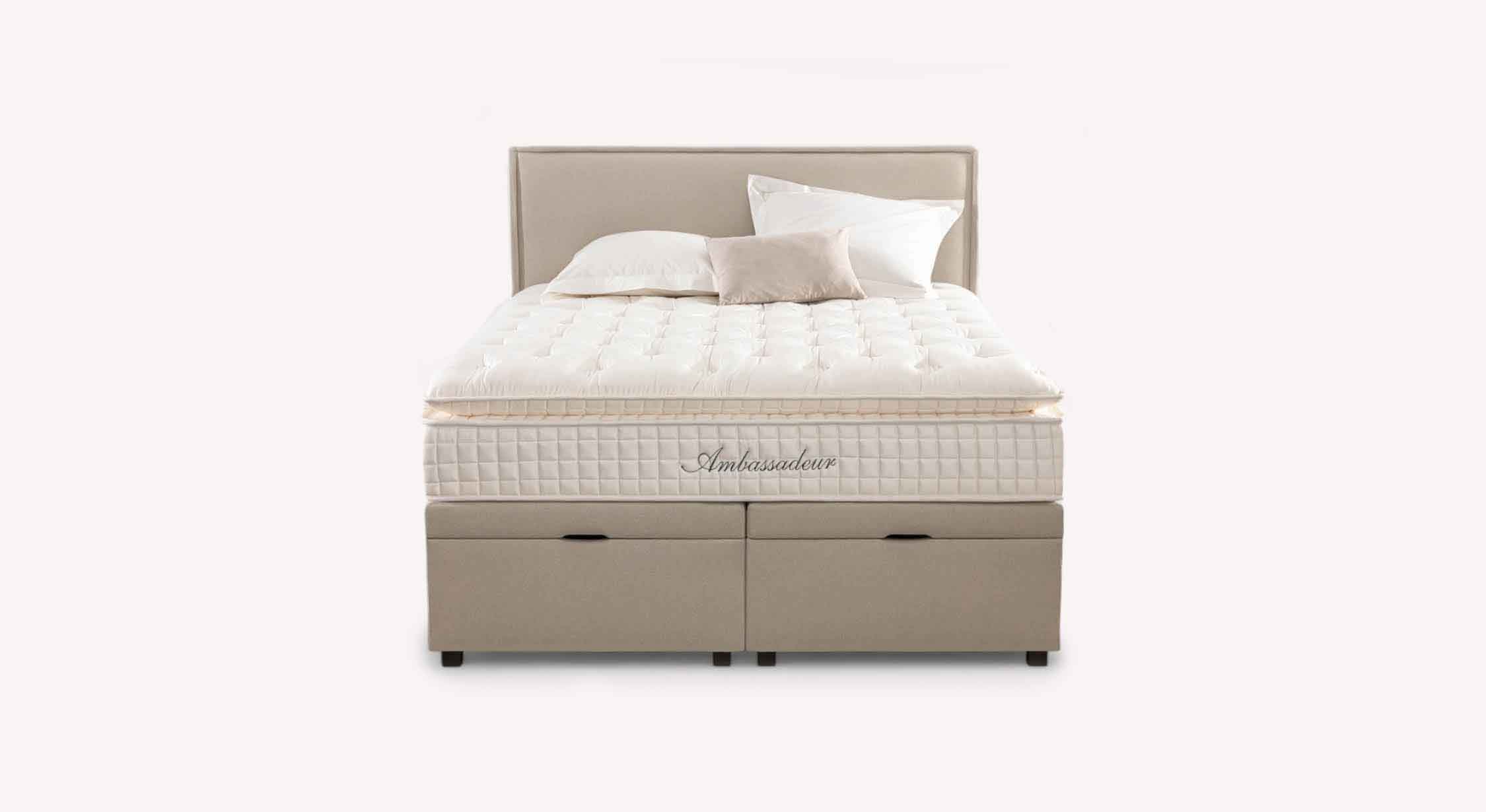 Lit coffre OUESSANT Luca Beige - Image 8