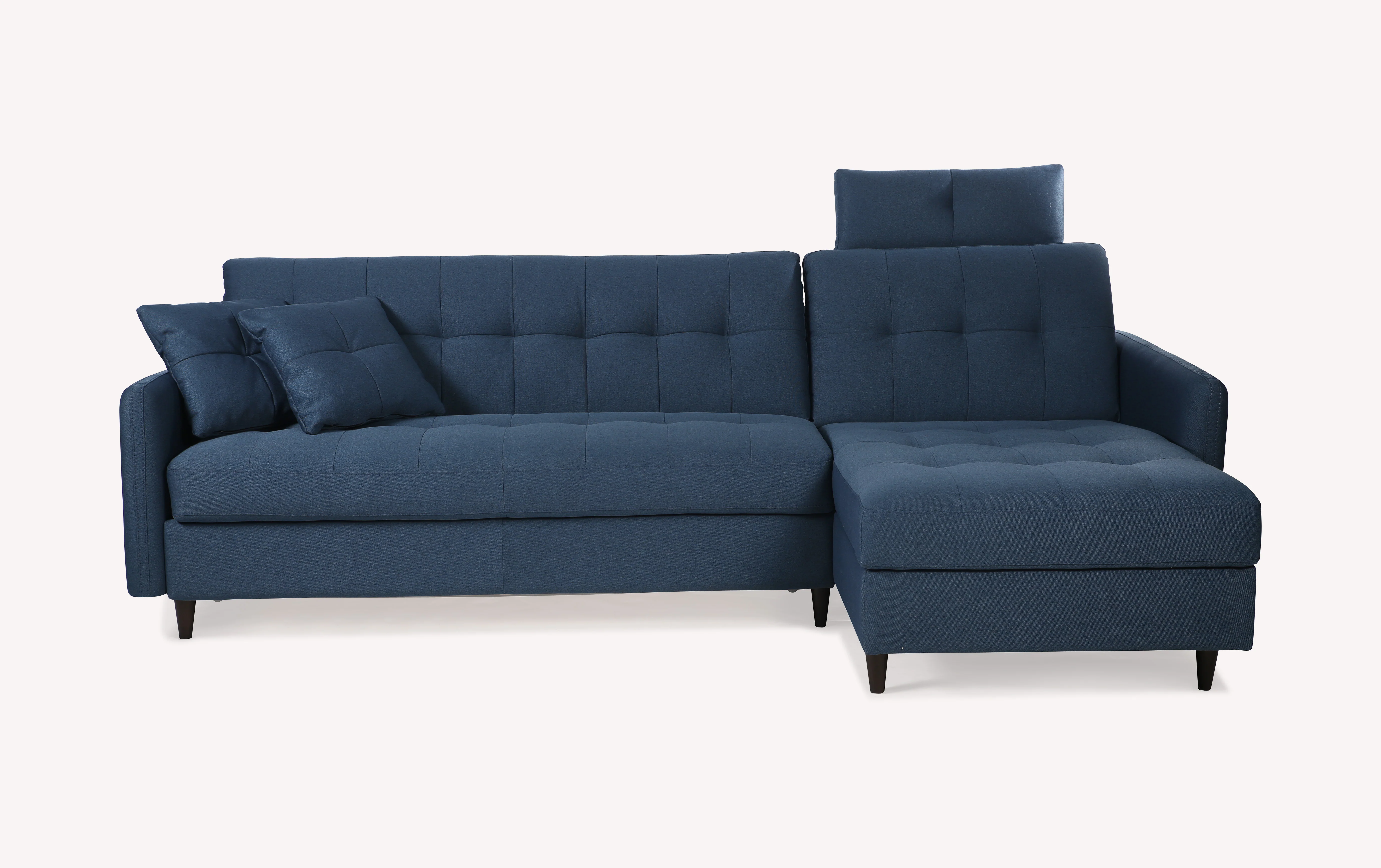 Lot canapé d'angle et fauteuil SOHO - Image 3