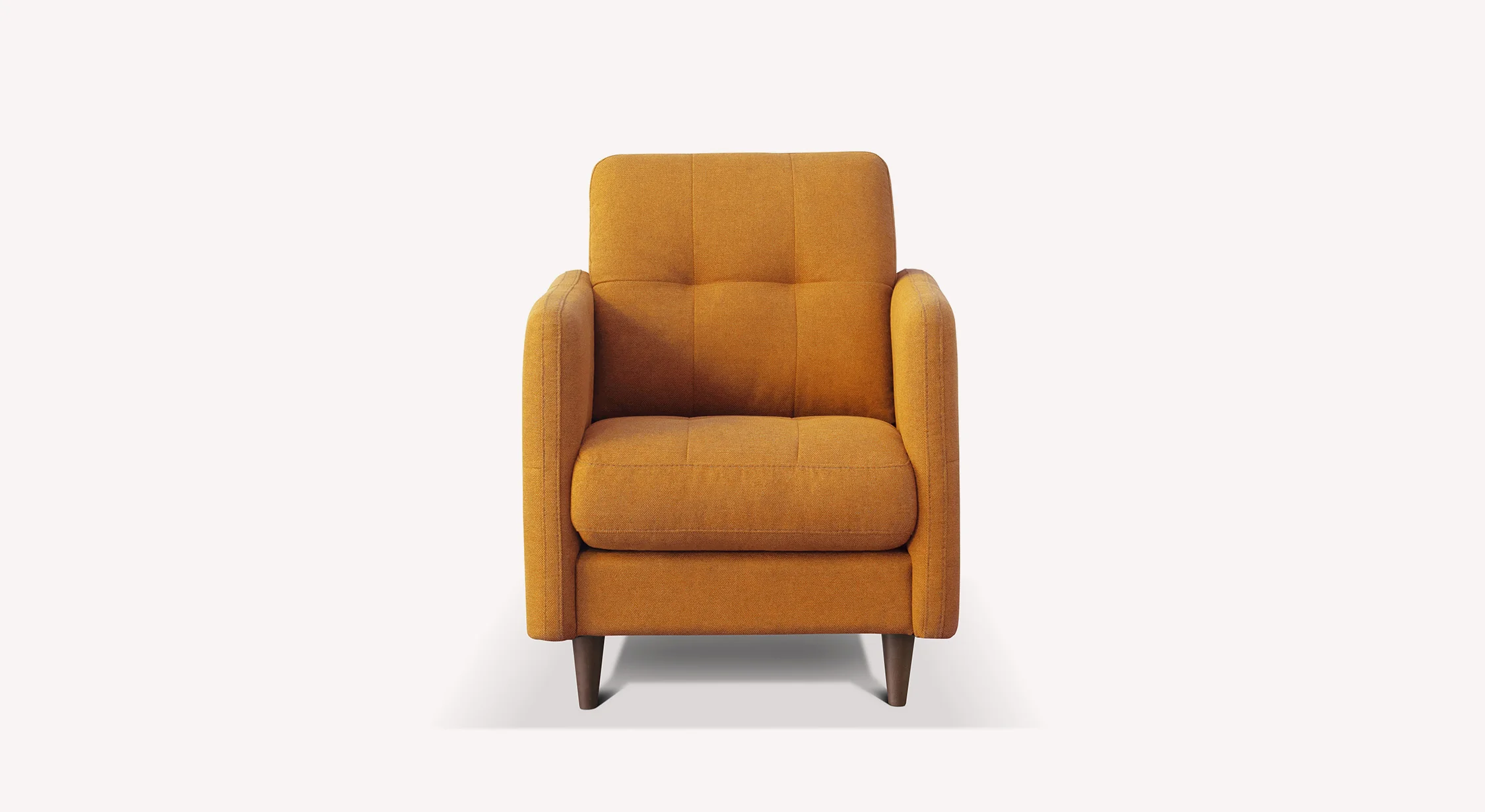 Lot canapé et fauteuil SOHO Austin Golden Yellow - Image 4