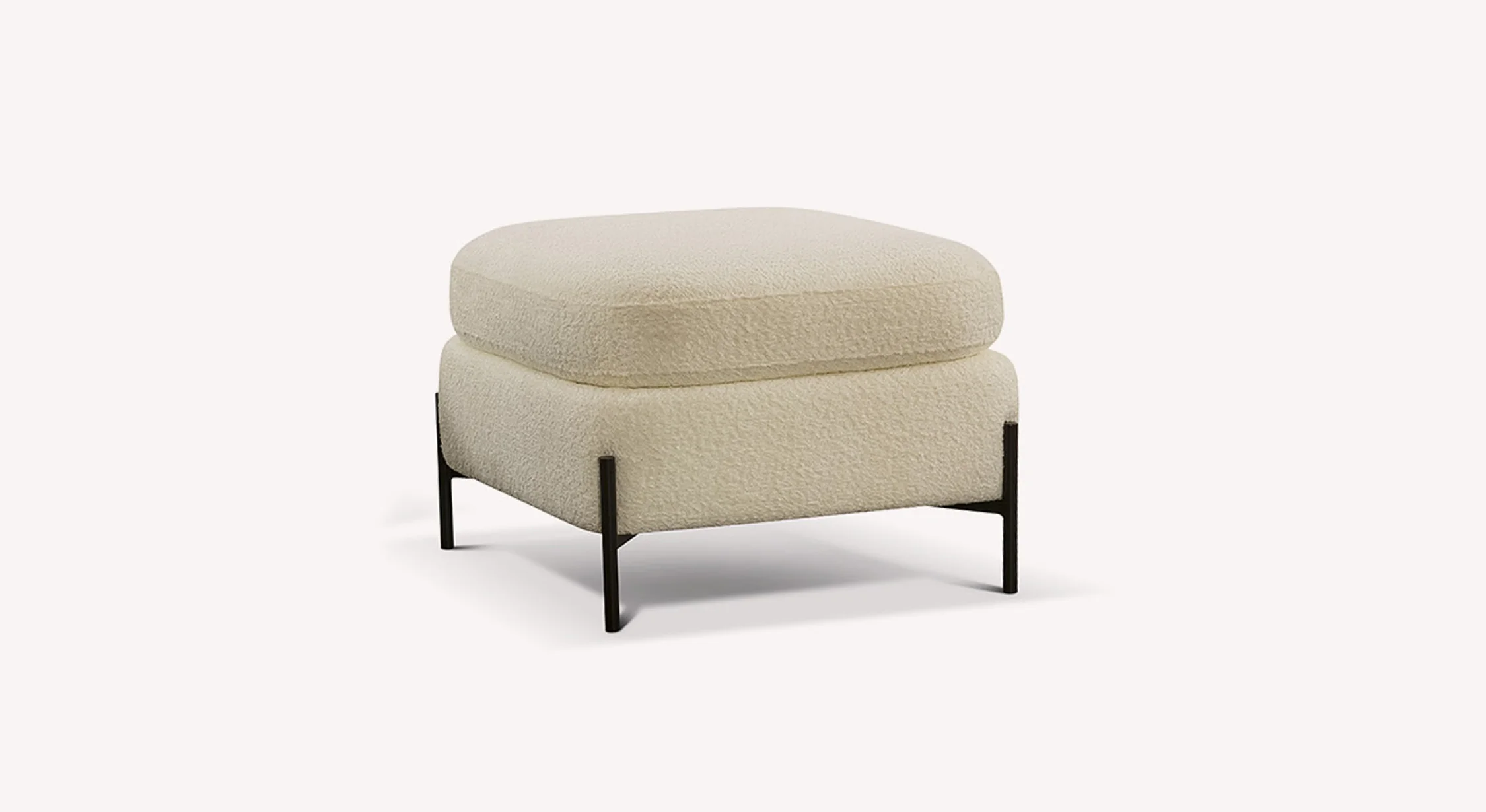 Lot canapé et pouf LAPP - Image 4