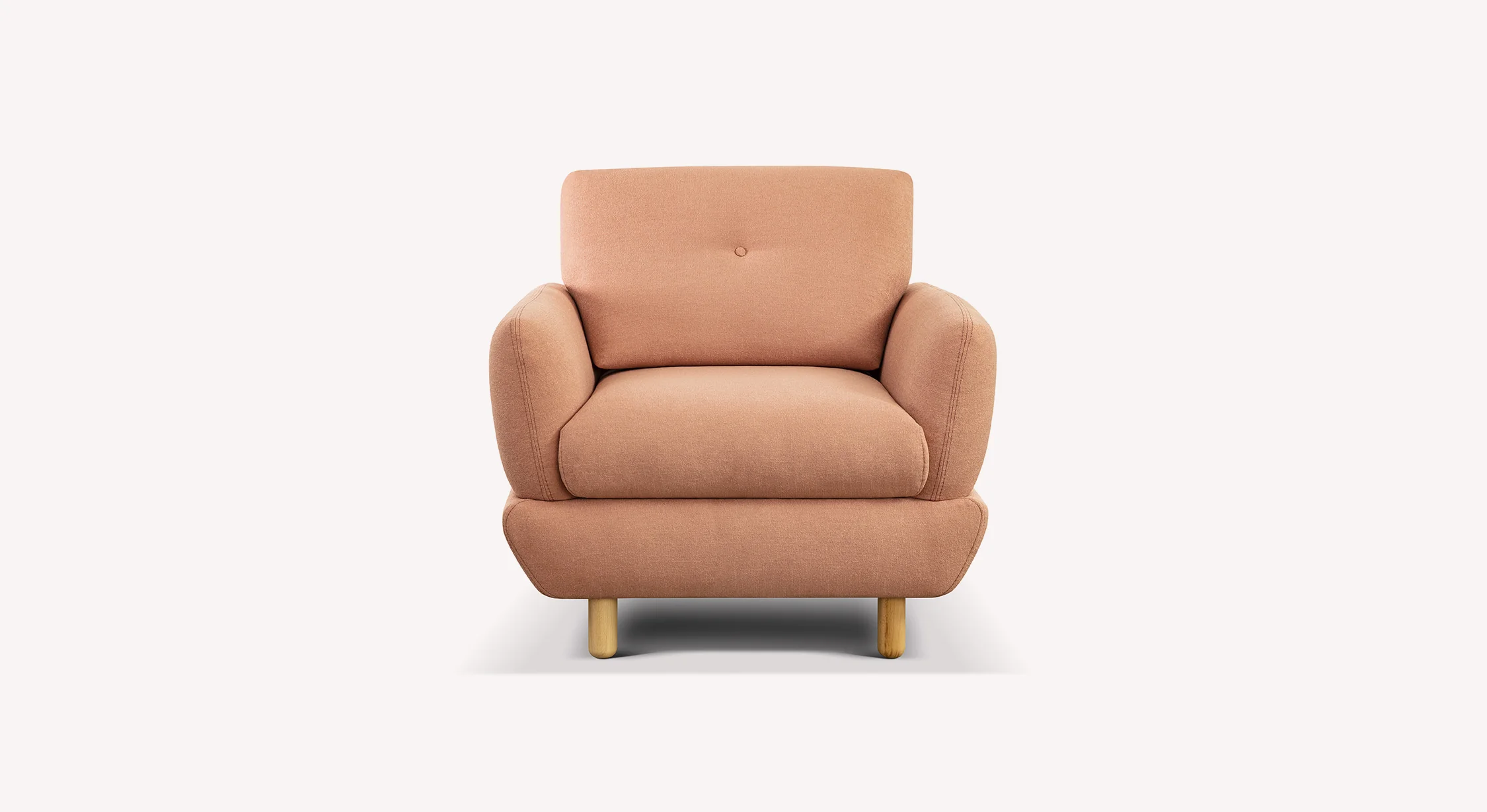 Lot canapé fauteuil et pouf FINN - Image 5
