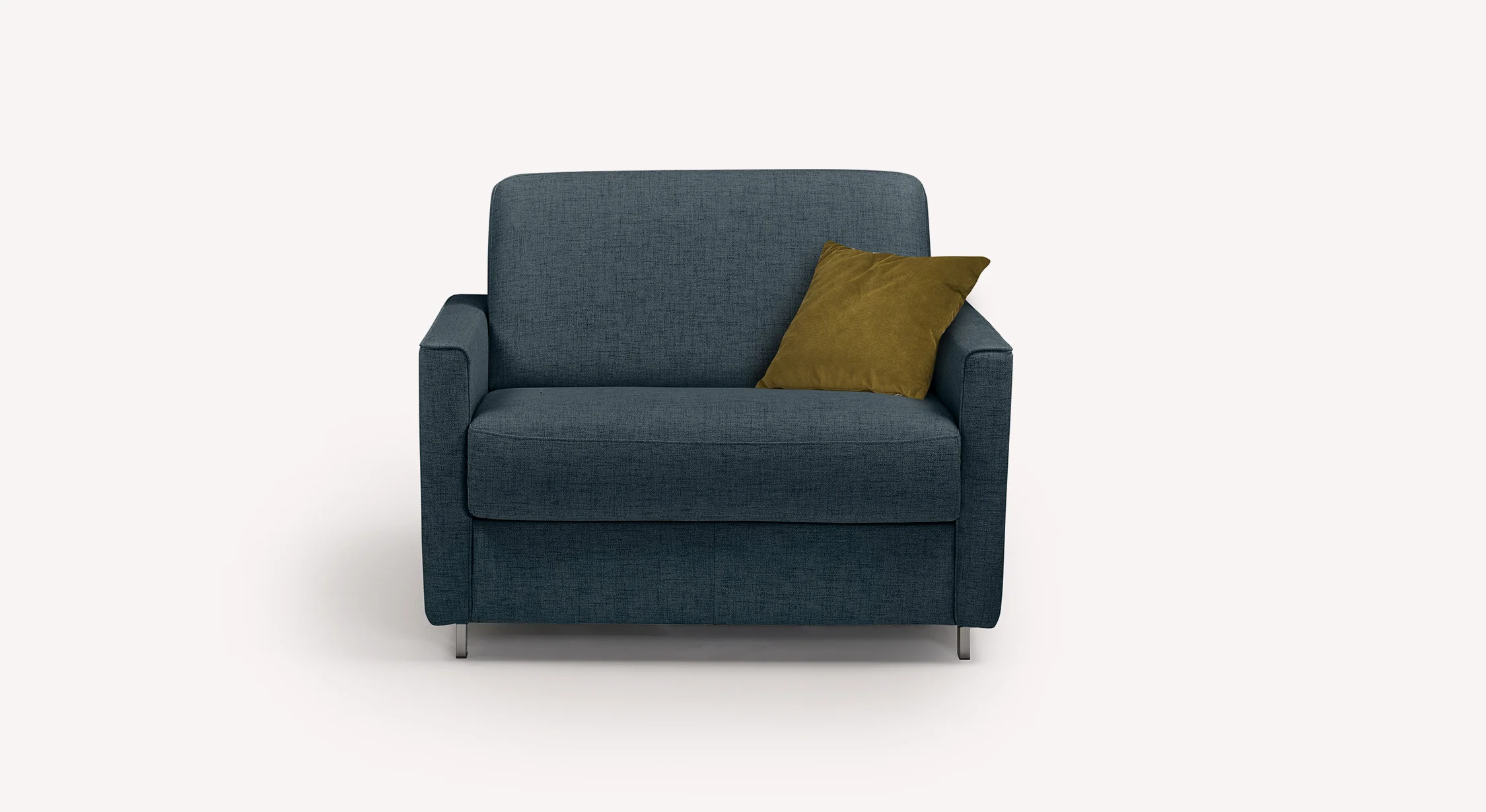 Lot canapé et fauteuil JIMMY Foster Bleu ocean - Image 5