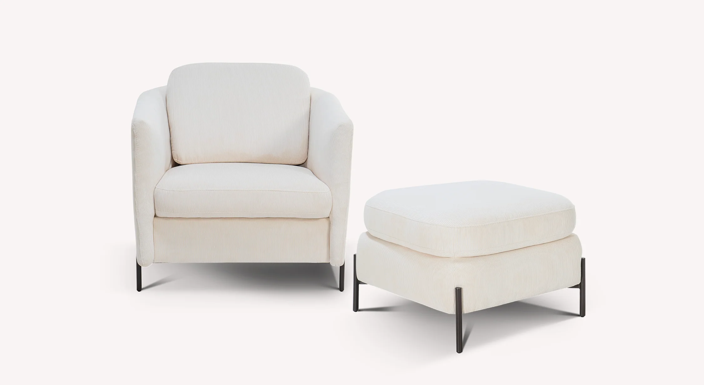 Lot fauteuil et pouf LAPP Teatro Nata - Image 4