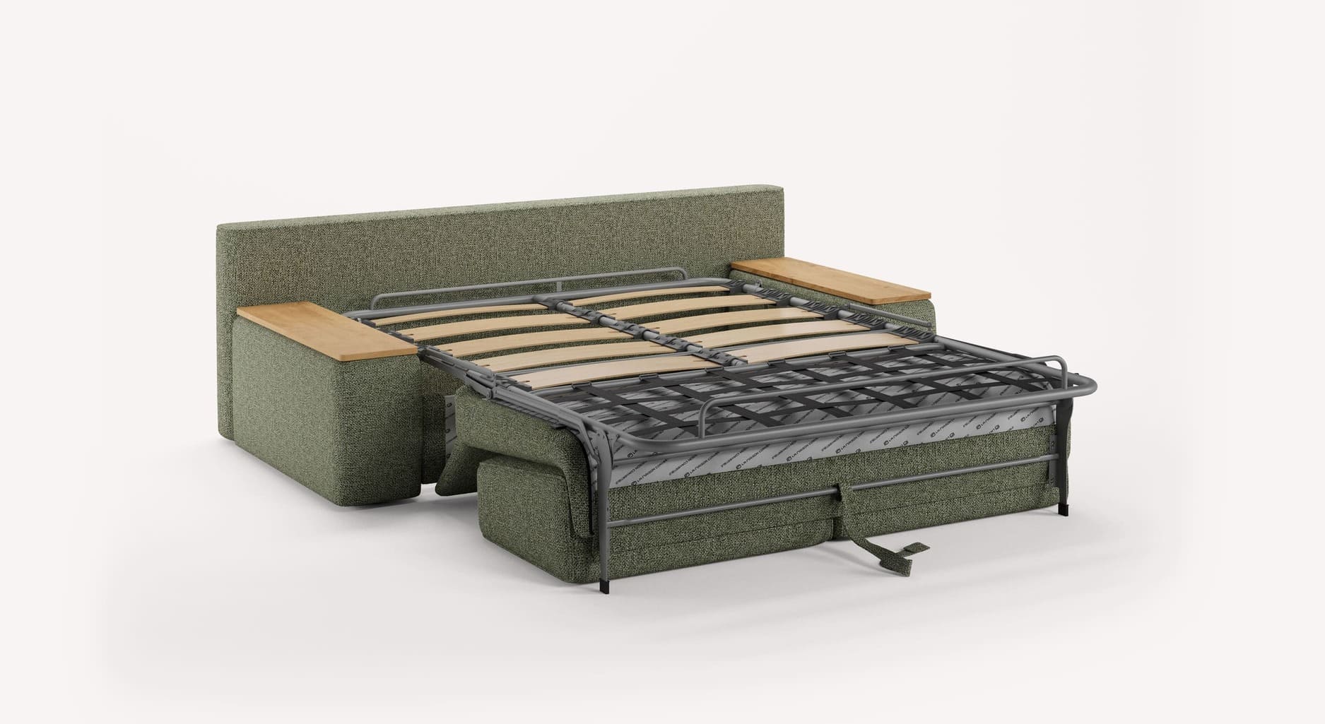 MAX Accoudoirs Coffre Compact Bois Mariclo Olive - Image 7