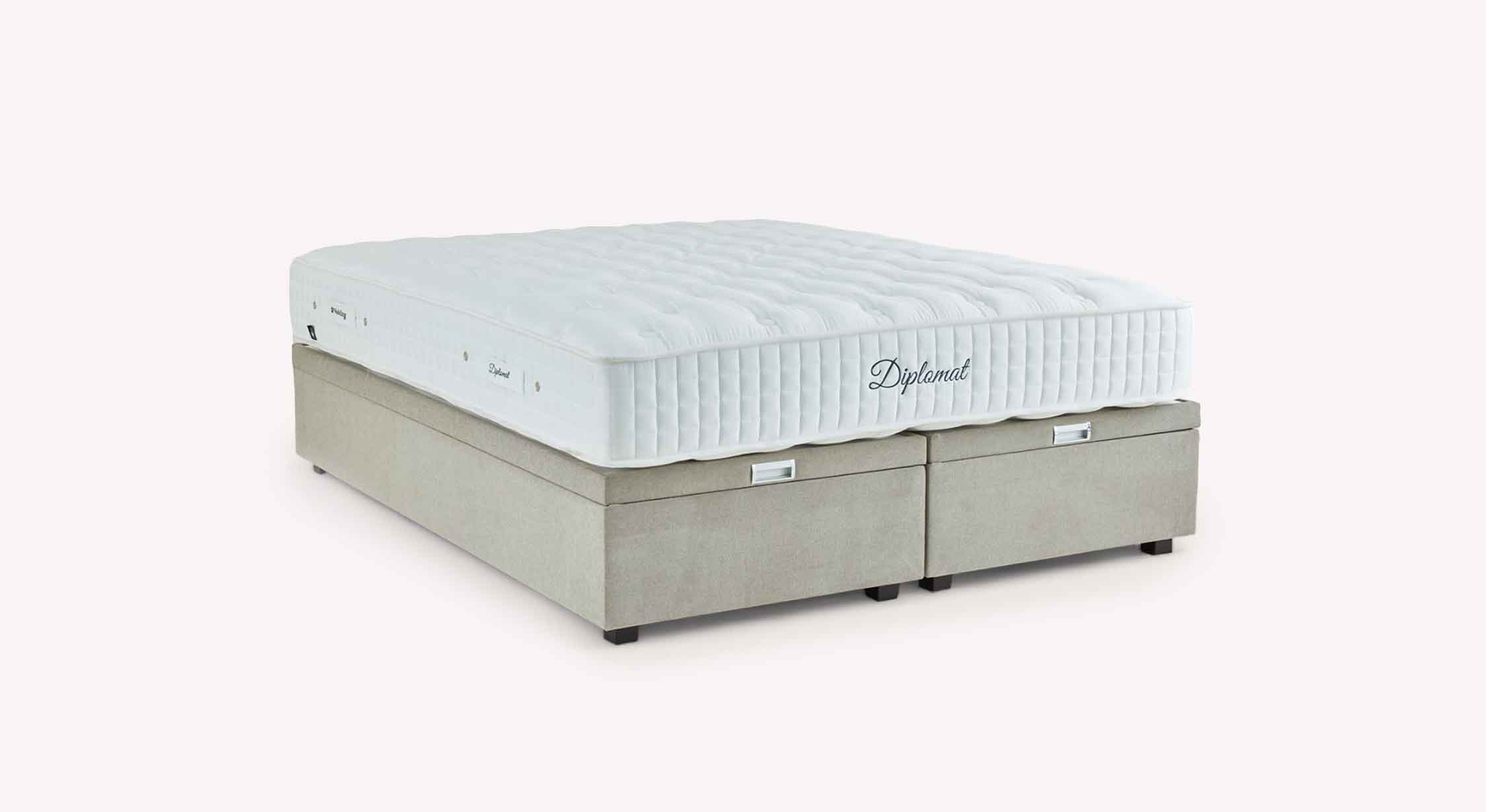Pack lit coffre, matelas et tête de lit WARREN Guard Liver - Image 5