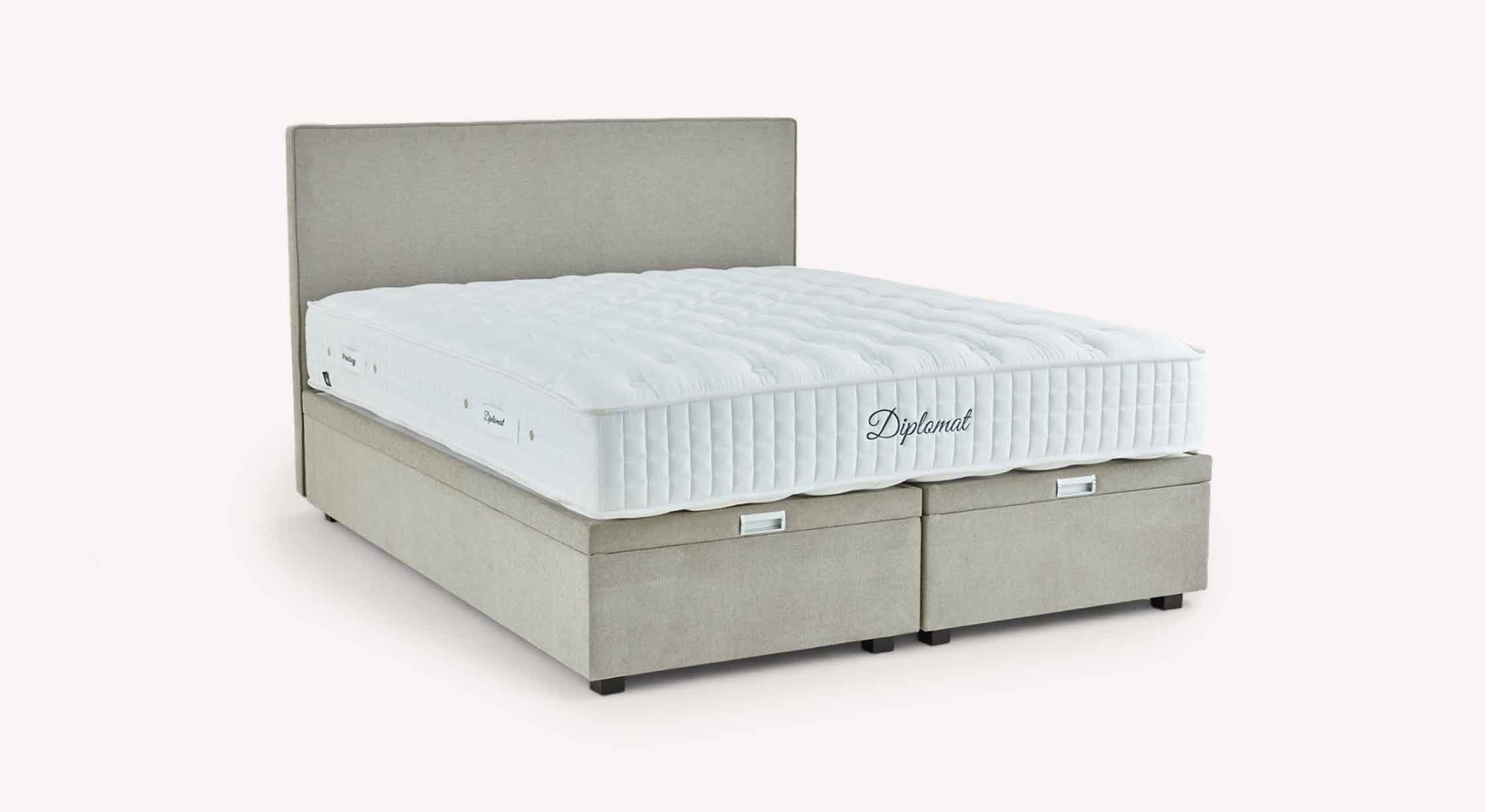Pack lit coffre, matelas et tête de lit WARREN Guard Liver - Image 6