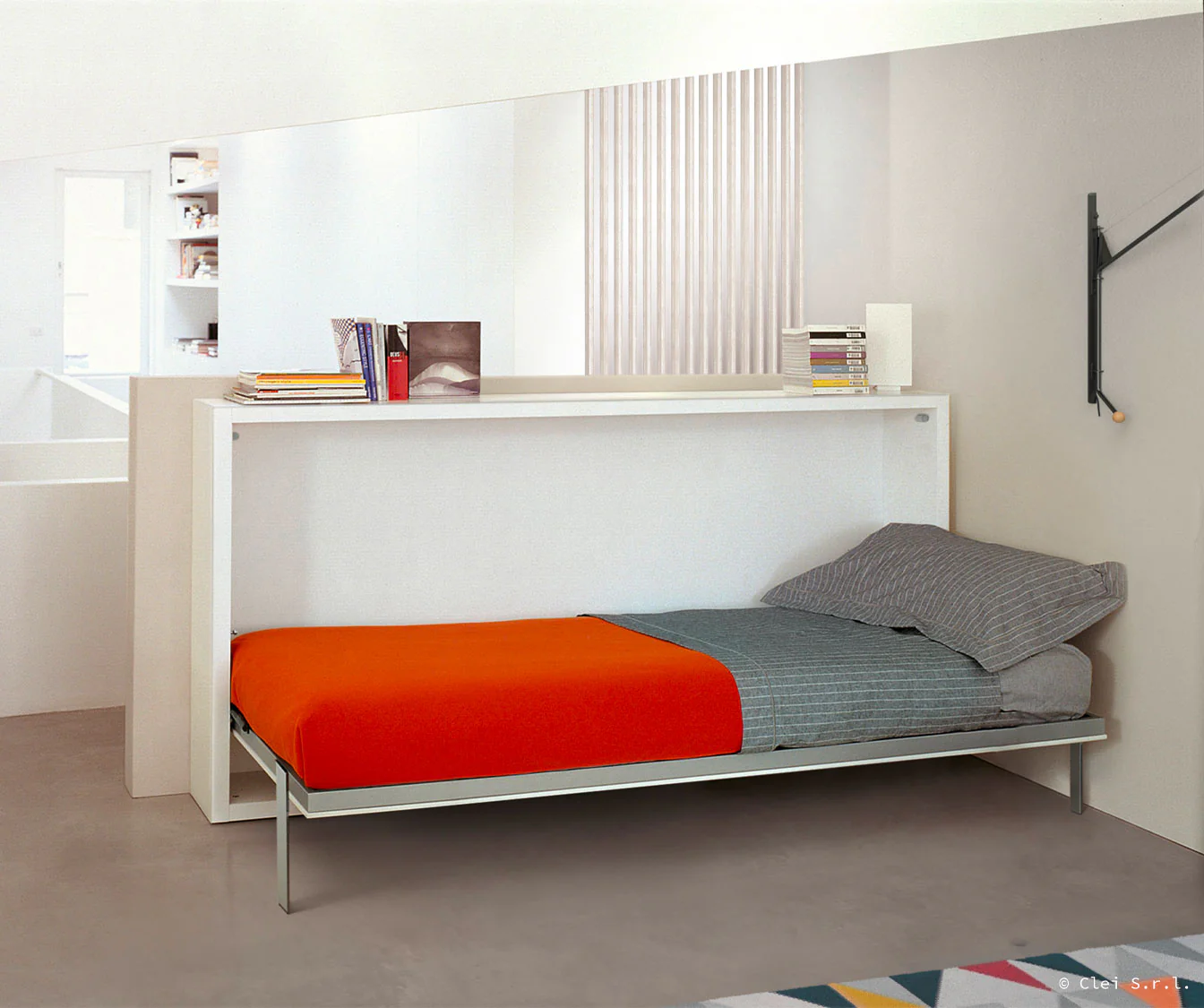 POPPI DESK Mélaminé Blanc - Image 3