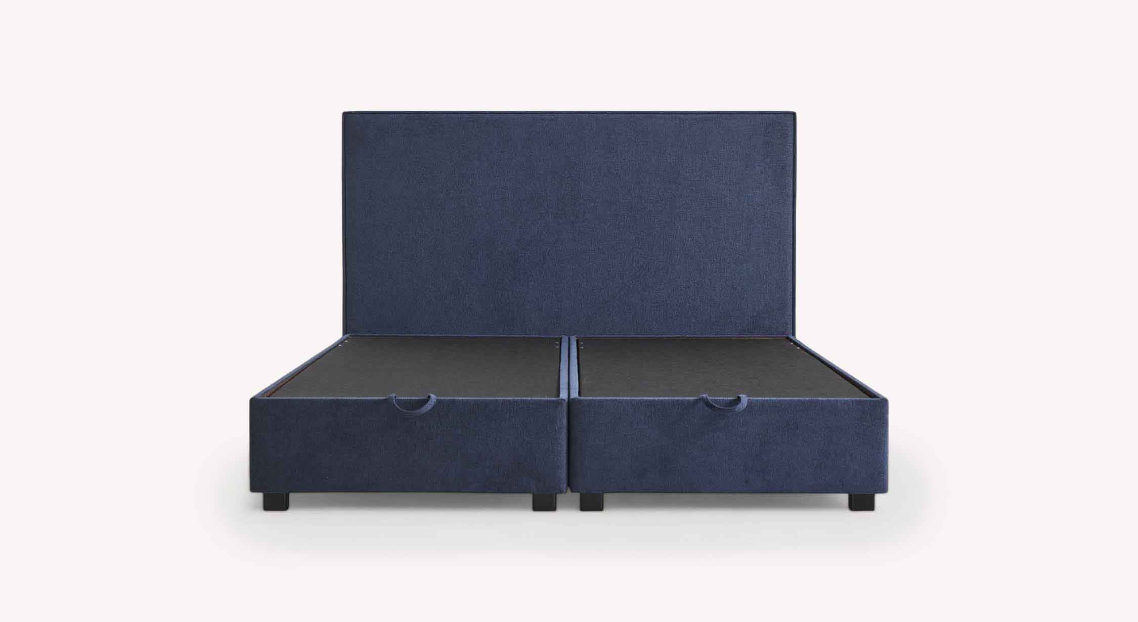 Pack lit coffre, matelas et tête de lit NINA Margon Basic Marine - Image 6